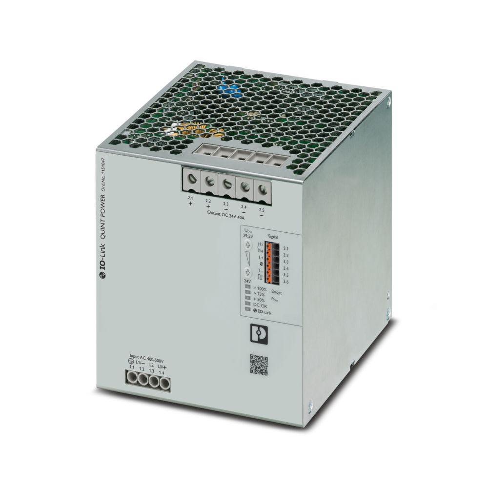 1151047 QUINT4-PS 3AC 24DC 40 IOL - Power Supply