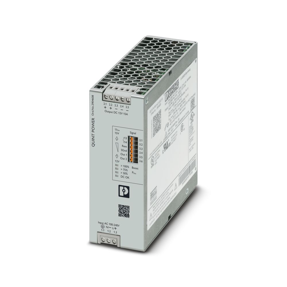 2904608 QUINT4-PS 1AC 12DC 15 - Power Supply Unit