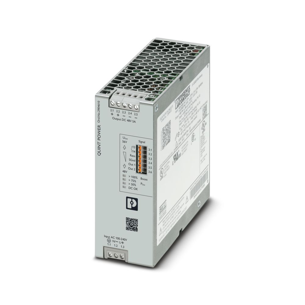 2904610 QUINT4-PS 1AC 48DC 5 - Power Supply Unit