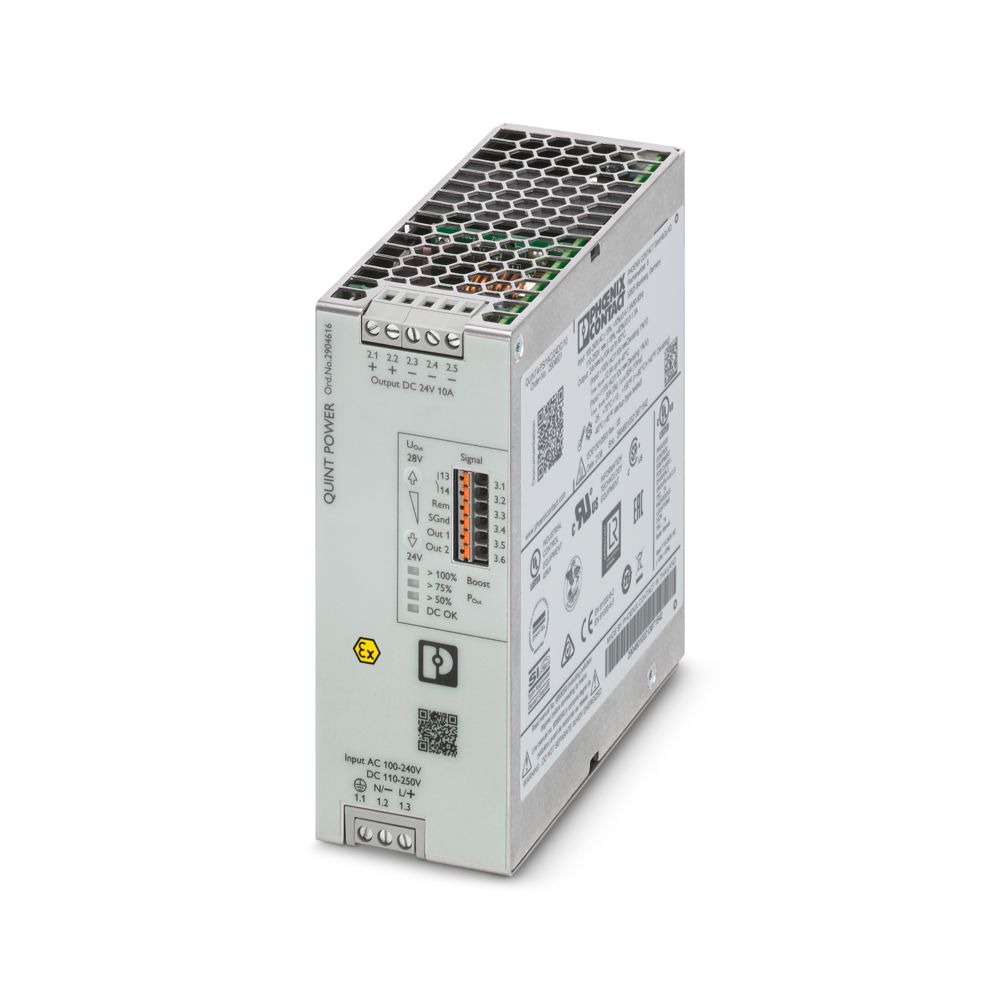 2904616 QUINT4-PS 1AC 24DC 10 Power Supply