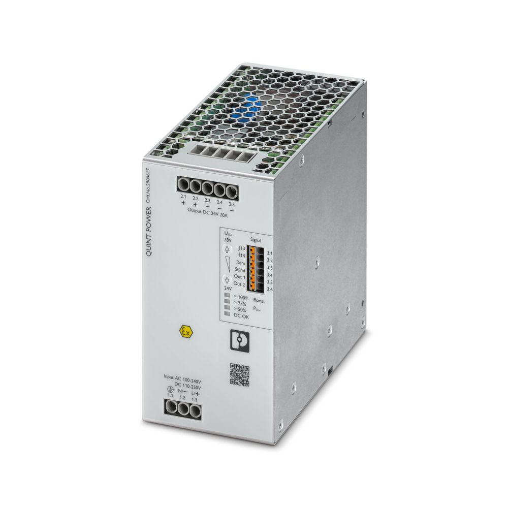 2904617 QUINT4-PS 1AC 24DC 20 Power Supply
