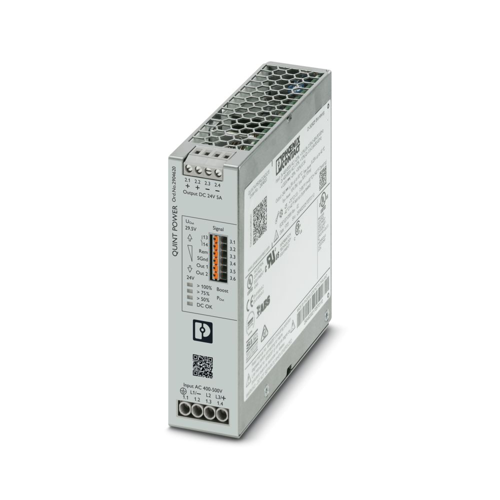 2904620 QUINT4-PS 3AC 24DC 5 - Power Supply
