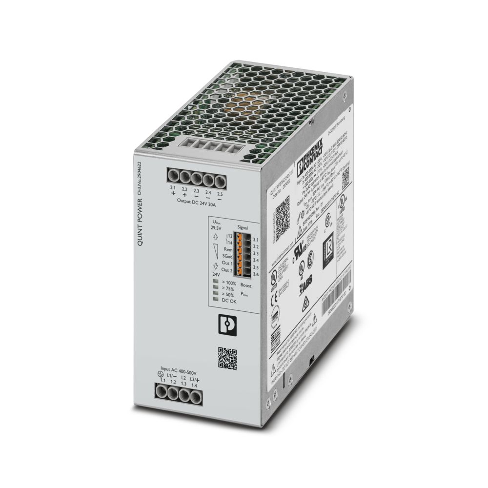 2904622 QUINT4-PS 3AC 24DC 20 - Power Supply