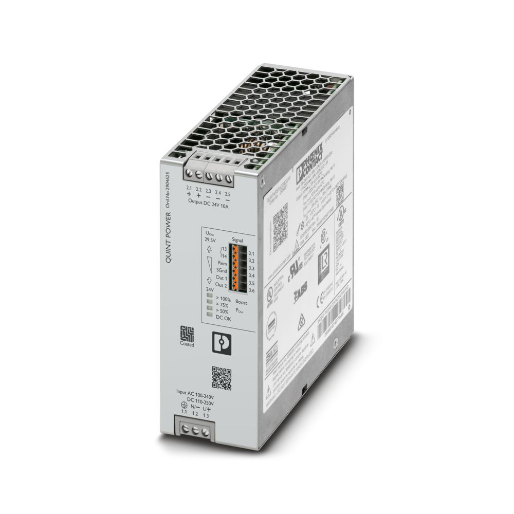 2904625 QUINT4-PS 1AC 24DC 10 CO - Power Supply