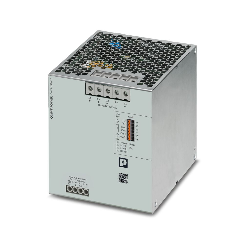 2904627 QUINT4-PS 3AC 48DC 20 - Power Supply