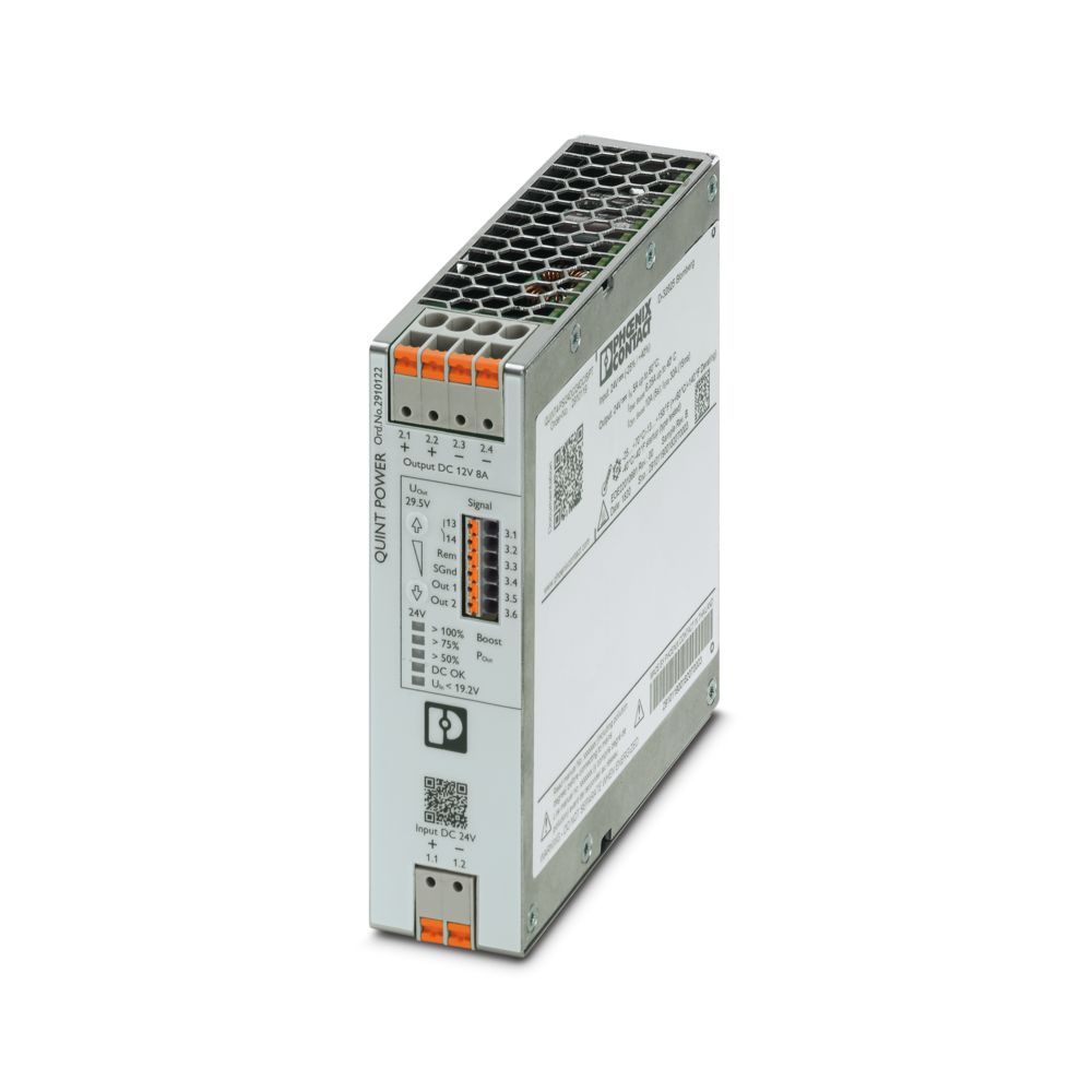 2910122 QUINT4-PS 24DC 12DC 8 PT - DC DC Converter
