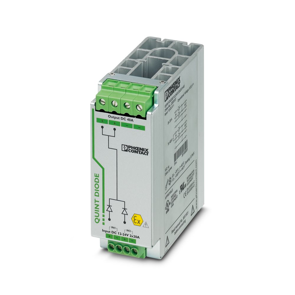 2320157 QUINT-DIODE 12-24DC 2X20 1X40