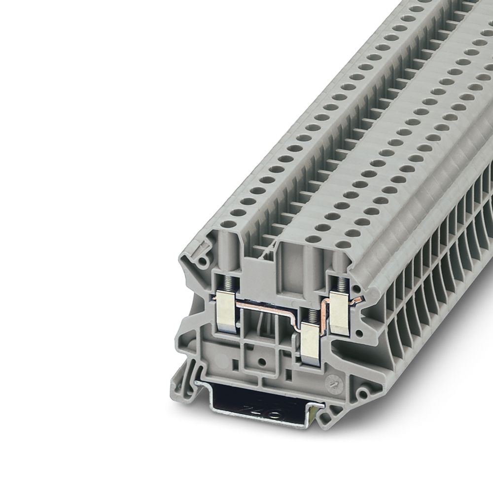3044364 UT 4-TWIN - Feed-Through Terminal Block