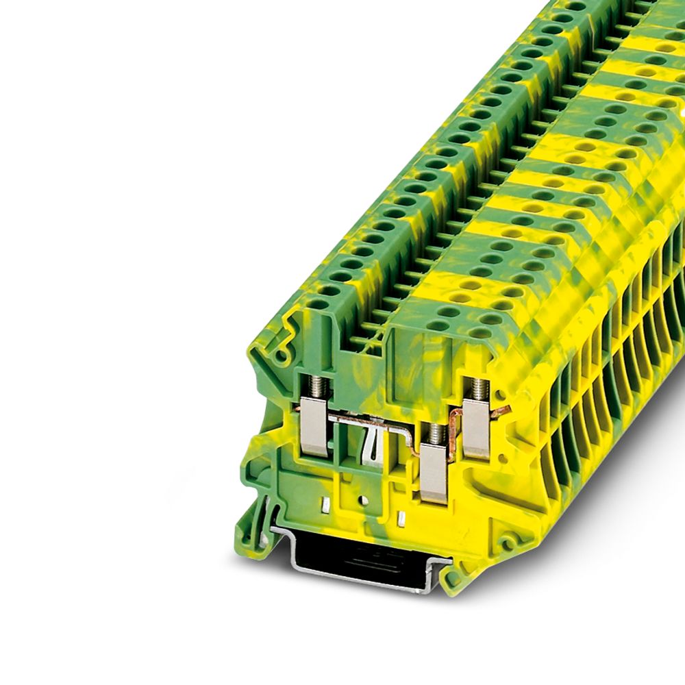 3044539 UT 2,5-TWIN-PE - Protective Conductor Terminal Block
