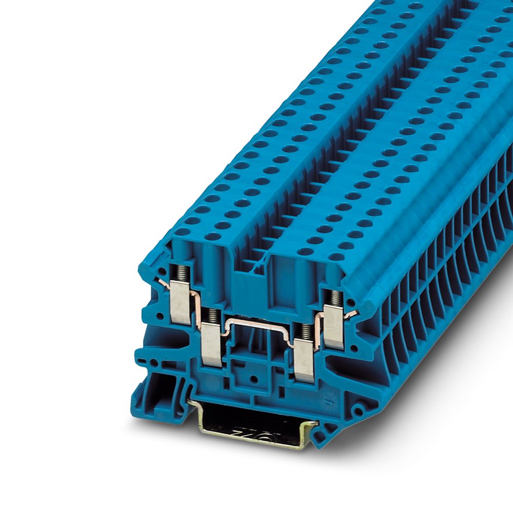 3044584 UT 4-QUATTRO BU - Feed-Through Terminal Block