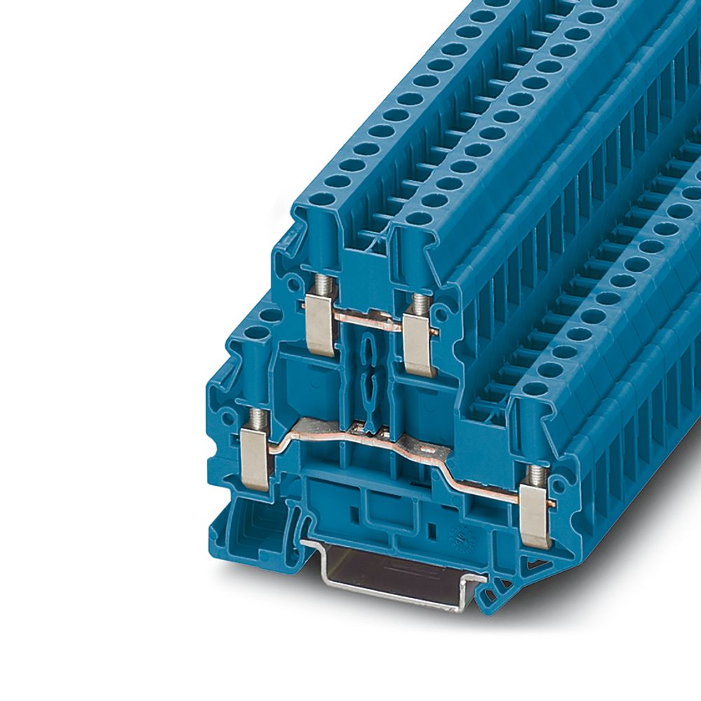 3044791 UTTB 4 BU - Double-Level Terminal Block