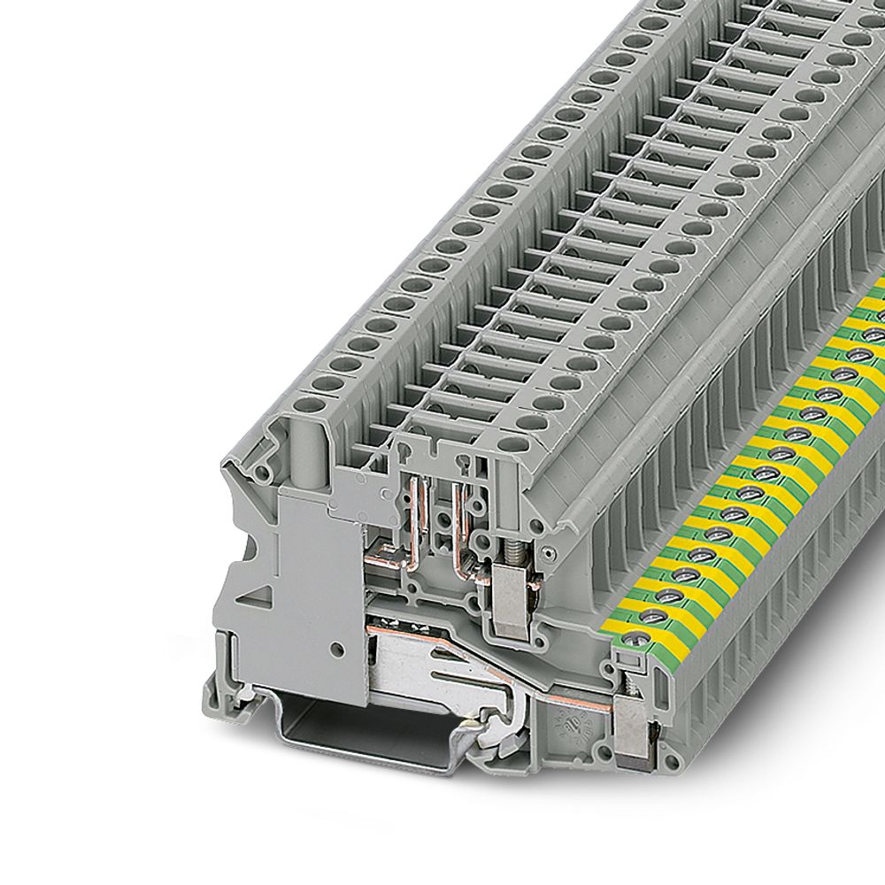 3070024 UT 4-PE TG - Protective Conductor Terminal Block
